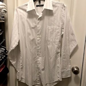 Geoffrey Beene fitted small dress shirt